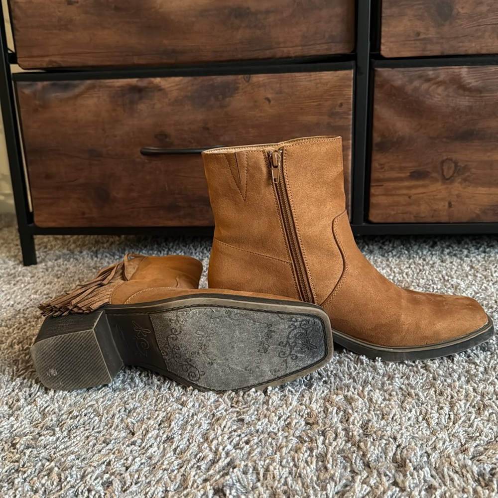 Fringe Booties - Picture 2 of 2